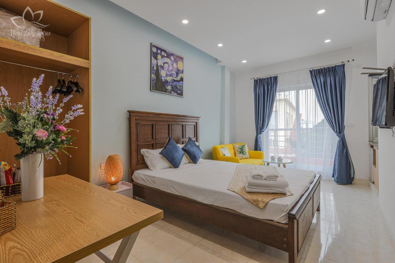 The Lakeview - West Lake Lotus Apartments Hanói Exterior foto